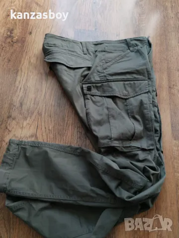 g-star rovic zip 3d regular tapered - мъжки карго панталон 31 КАТО НОВ, снимка 7 - Панталони - 49944602
