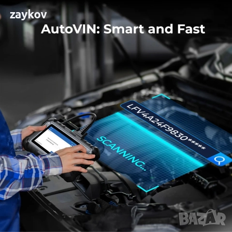 5-инчов диагностичен инструмент - доживотни актуализации на PCM/TCM/ABS/SRS, снимка 8 - Аксесоари и консумативи - 52976685