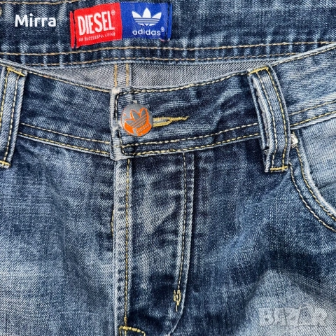 Vintage Diesel X Adidas Jeans, снимка 5 - Дънки - 52044639