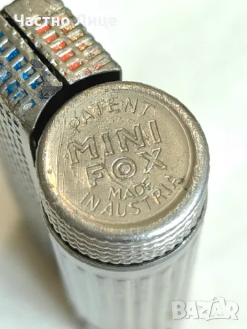 Винтидж Австрийска Бензинова Запалка MINI FOX 1970те г, снимка 4 - Колекции - 47565910