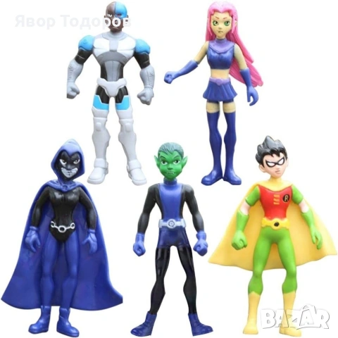 TEEN TITANS , снимка 2 - Фигурки - 53743254