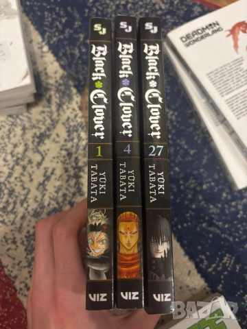 Манга / The Promised Neverland, Demon Slayer, Black Clover, Deadman Wonderland и Hunter x Hunter, снимка 2 - Списания и комикси - 53046772