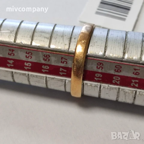 Златен пръстен 2.14гр., снимка 2 - Пръстени - 50840106