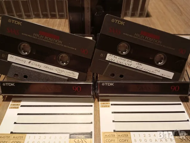 TDK SA XS 90 хромни аудио касети