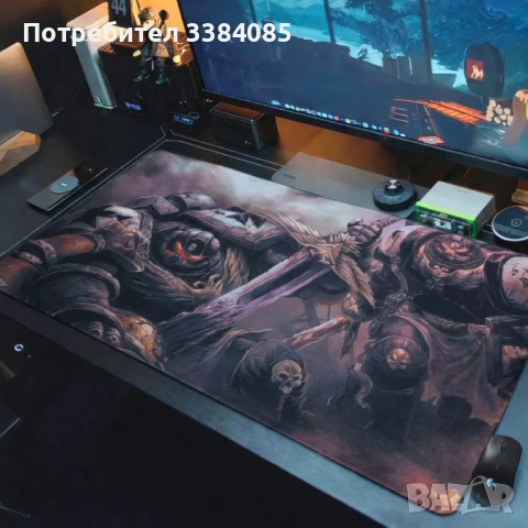 Геймърски пад за мишка Warhammer 40К Space Marines, снимка 3 - Клавиатури и мишки - 53808699