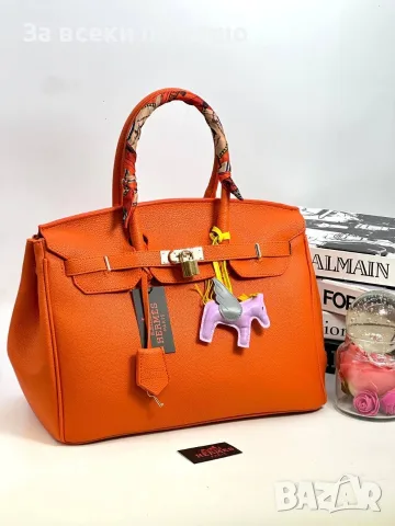 Hermes Birkin 35 Дамска Чанта - Различни Цветове Код SK2089, снимка 4 - Чанти - 55940623