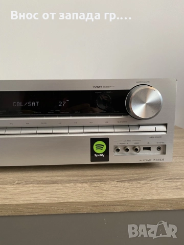 ONKYO TX-NR535 - 100W ВАТА НА КАНАЛ! - Качествен и Мощен домашен усилвател ресивър, снимка 4 - Ресийвъри, усилватели, смесителни пултове - 55777775