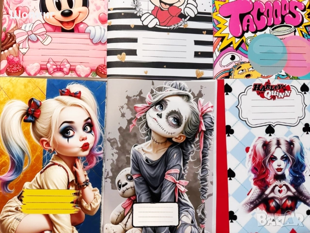 Красиви тетрадки - широки редове, А5, снимка 4 - Учебници, учебни тетрадки - 52122250