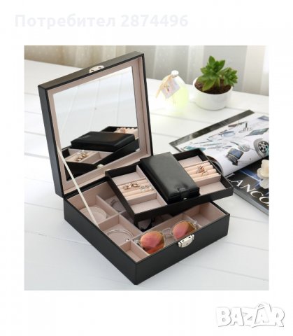 1755 Луксозна кутия за бижута , снимка 6 - Бижутерийни комплекти - 19532796