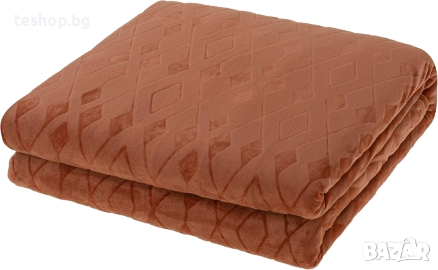 Електрическо одеяло за двойно легло Camry CR7436 150х160 см кафяво, снимка 2 - Олекотени завивки и одеяла - 52980497