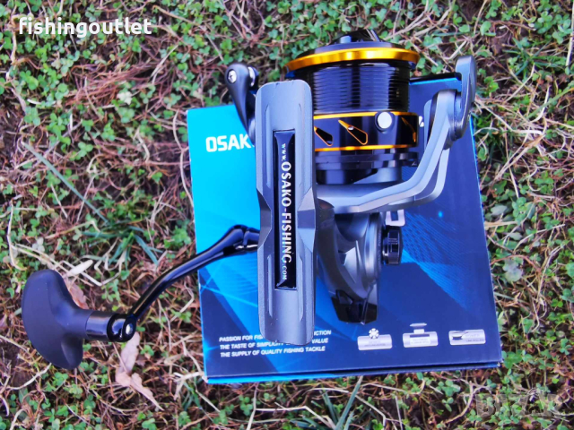 Фидер макара с червячна предавка и 11 лагера Osako Casting 4500/5500, снимка 4 - Макари - 44534908