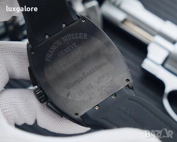 Мъжки часовник Franck Muller Vanguard V45 с кварцов механизъм, снимка 9 - Мъжки - 41734138