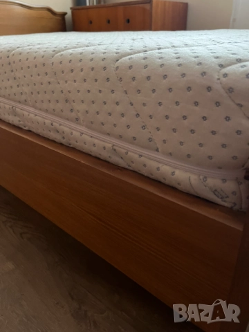 Легло 120/190 с матрак и подматрана рамка, снимка 3 - Спални и легла - 52912983