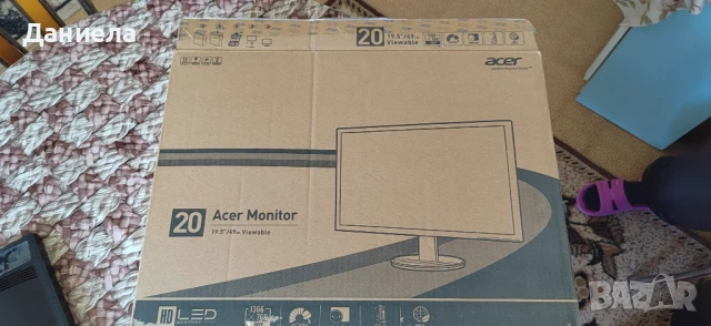 Монитор Acer K202HQL
, снимка 6 - Монитори - 50797746