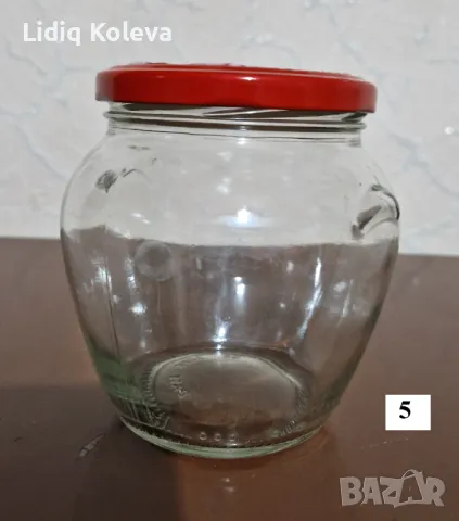 Буркани на винт с капачки, снимка 5 - Буркани, бутилки и капачки - 48438365