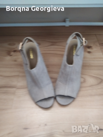 Дамски Сандали на Ток, снимка 2 - Сандали - 36245772
