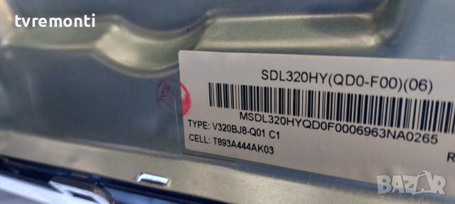 LED подсветка за дисплей SDL320HY(QD0-F00)(06) REV.R1 за телевизор METZ модел 32MTB5000