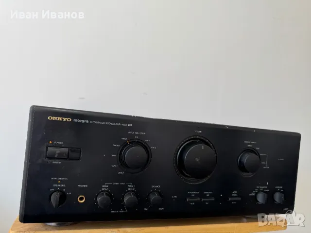 УСИЛВАТЕЛ ONKYO INTEGRA A-807, снимка 4 - Ресийвъри, усилватели, смесителни пултове - 50154381