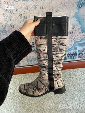 Дамски ботуши естествена кожа, снимка 6 - Дамски ботуши - 35680409
