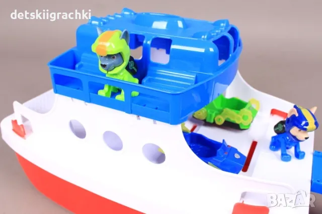 Огромна яхта с кученца на Пес Патрул , снимка 3 - Коли, камиони, мотори, писти - 47773705