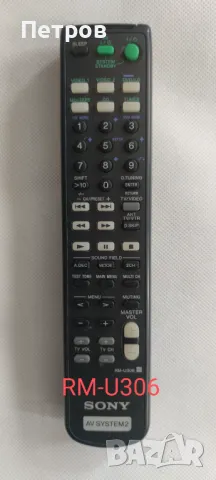 Дистанционно SONY AV SYSTEM2, снимка 1