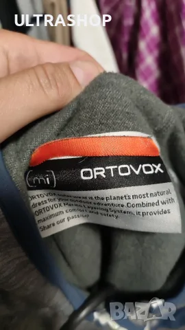 Мъжко горнище Ortovox Melange Merino Fleece Hoodie размер L, снимка 8 - Суичъри - 56153349