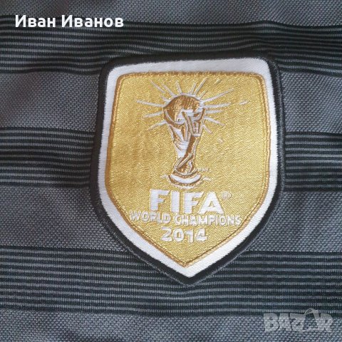 оригинална футболна тениска Muller Germany . Adidas  размер М, снимка 5 - Футбол - 40639318