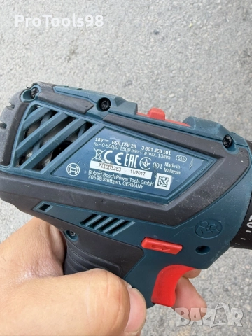 Bosch GSR 18V-28 professional, снимка 5 - Винтоверти - 56040238