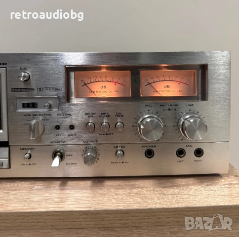 🔈ТОП ЦЕНА - Ретро триглав дек AKAI GXC-750D - Made in Japan - Профилактиран🔈, снимка 3 - Декове - 53416336