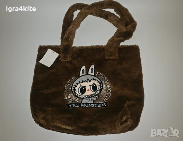 Плюшени чанти Лабубу с магнитна закопчалка / LABUBU, снимка 3 - Други - 51196268