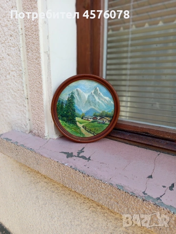 старинни картини маслени бои, снимка 3 - Картини - 53652706