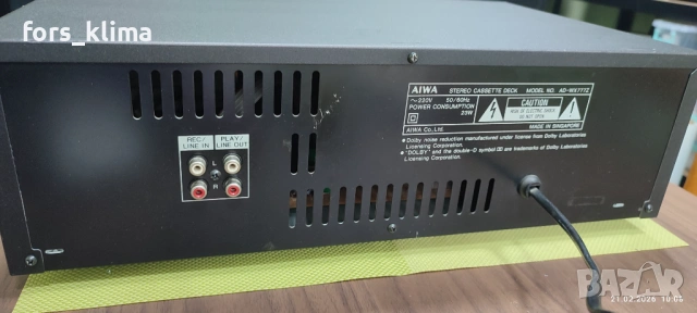 Aiwa AD-WX 777, снимка 4 - Декове - 53569472