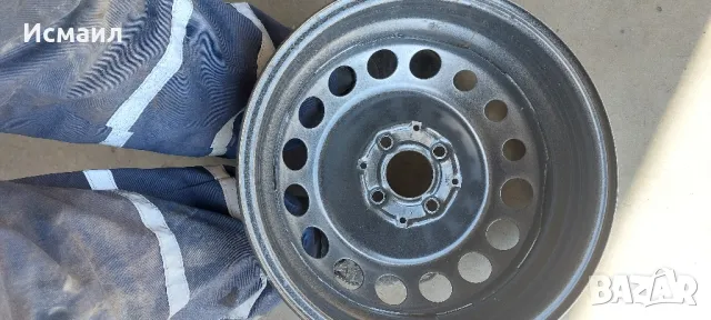 Железни джанта за Smart Fortwo, Forfour 15ц, снимка 4 - Гуми и джанти - 49973981