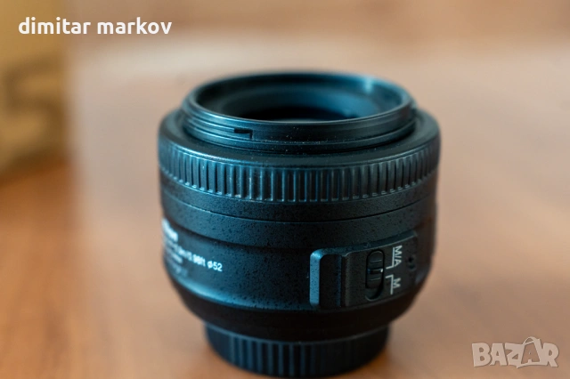 обектив Nikon AF-S DX 35mm f/1.8G, снимка 2 - Обективи и филтри - 53454443