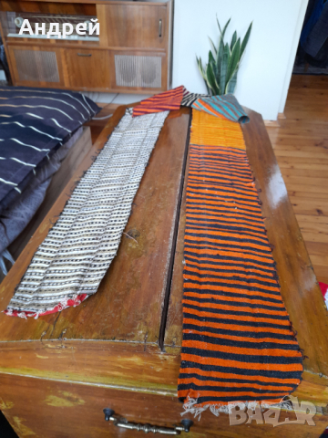 Стар сърмен колан за носия,Сая #2, снимка 2 - Антикварни и старинни предмети - 44558597