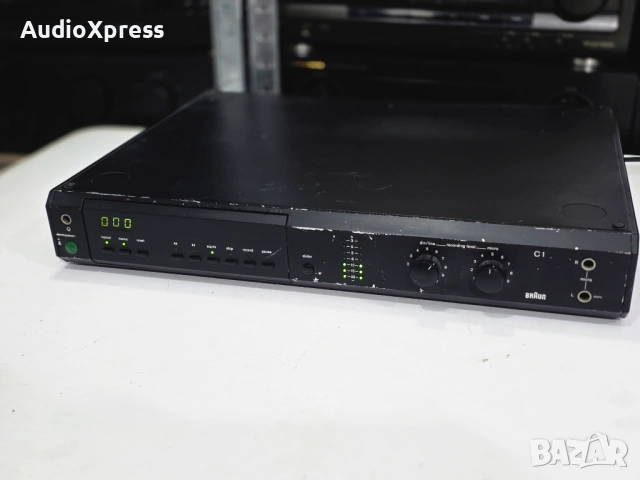 Касетен дек 🎛️ Braun C1 – немски Hi-Fi минимализъм, снимка 5 - Декове - 53641927