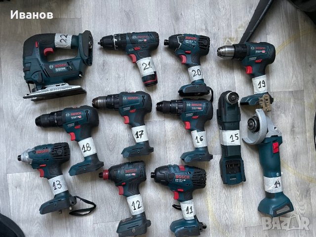 Безчетков винтоверт , Импакт , Dewalt, Bosch , перфоратор , снимка 13 - Винтоверти - 42250952