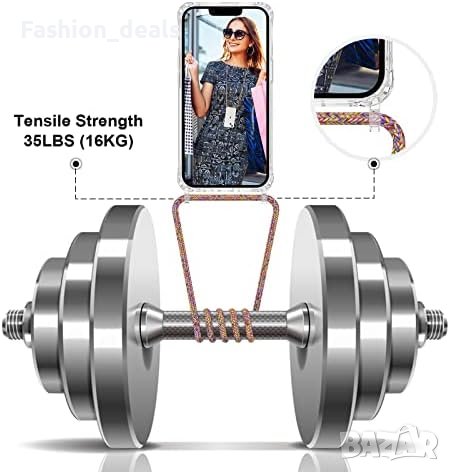 Нов Кросбоди калъф за мобилен телефон iPhone 14 / 14 plus 2 защитни стъкла, снимка 6 - Калъфи, кейсове - 41137681