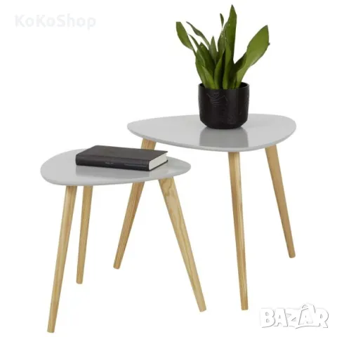 Помощни маси/две маси/комплект маси/маси за кафе, снимка 2 - Маси - 49844351