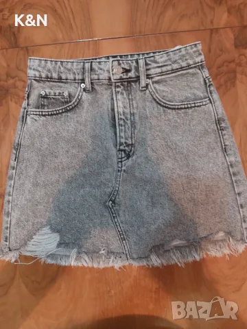 🌹Дънкова пола 🌹  BERSHKA 🌹, снимка 1