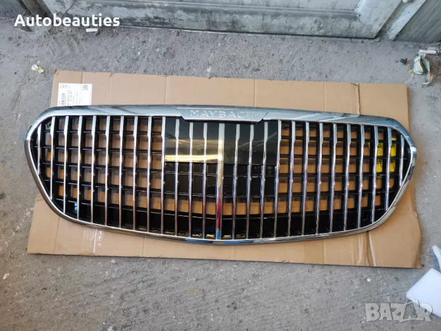 решетка за Mercedes S-Class W223 MAYBACH без отвор за камера, снимка 4 - Аксесоари и консумативи - 48840930