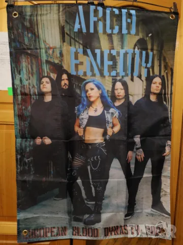 ARCH ENEMY European Blood Dynasty 2025 Flag , снимка 4 - Китари - 48452403
