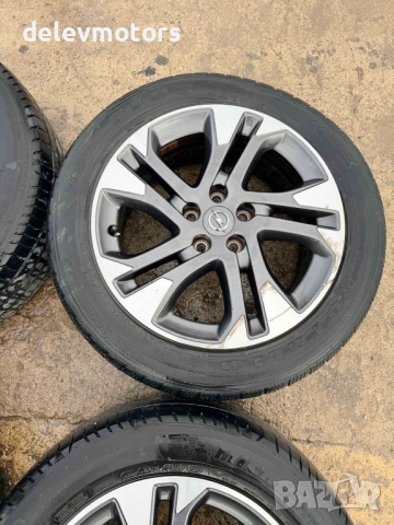 5x108 7Jx17 ET46, алуминиеви джанти, 65.1 централен отвор от Opel Zafira Life 2.0 CDTi 177 кс. , снимка 5 - Гуми и джанти - 52577679