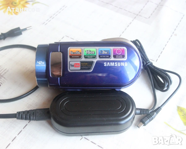 Samsung Schneider Kreuznach Video Recorder 42x Zoom, снимка 4 - Камери - 53438766