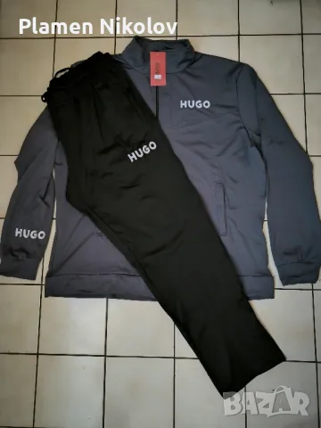 МНОГО ГОЛЕМИ екипи HUGO 5XL, 6XL, 7XL, 8XL от полиамид , снимка 2 - Спортни дрехи, екипи - 47758266