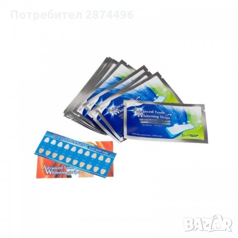 Advanced Teeth Ефикасни Лентички за избелване на зъби, снимка 7 - Други - 35793795