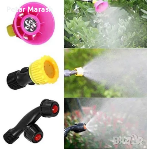 Гръбна електрическа пръскачка 16L с мощна 12V батерия и регулируемо налягане, снимка 6 - Други инструменти - 50432863