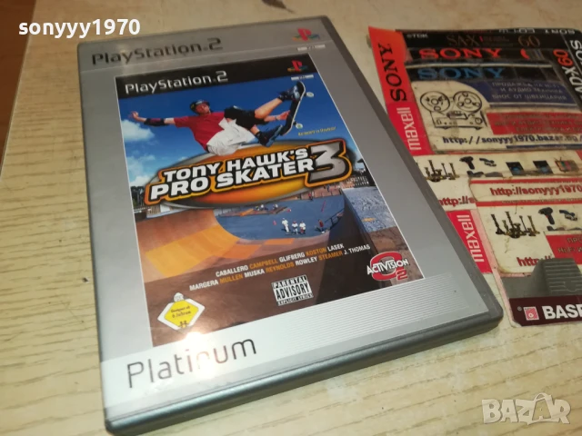 SONY PS2 TONY HAWKS PRO SKATER 3 PS2 GAME 1708251747, снимка 5 - Игри за PlayStation - 51394398