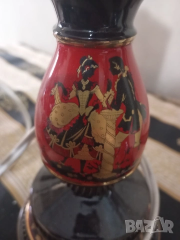 Винтидж настолна лампа , снимка 6 - Настолни лампи - 53214373