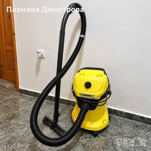 Прахосмукачка Kärcher WD 3 – сухо и мокро почистване, 1000 W, 17 л